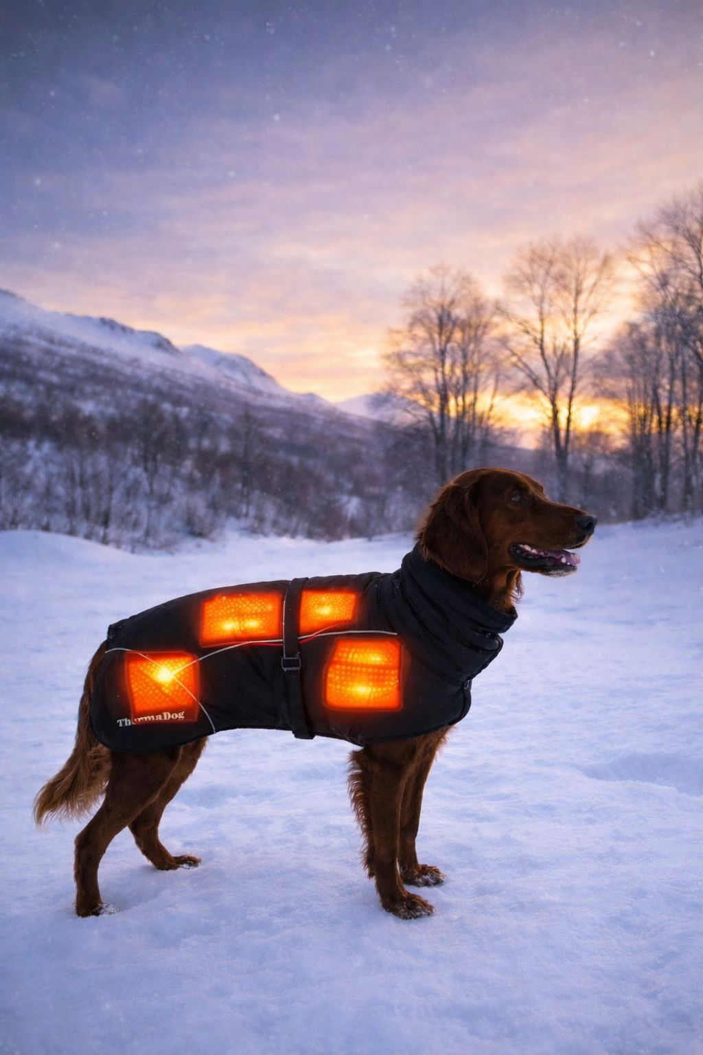 ThermaDog Winter – Vattert, Batteridrevet Varmedekken for Hund